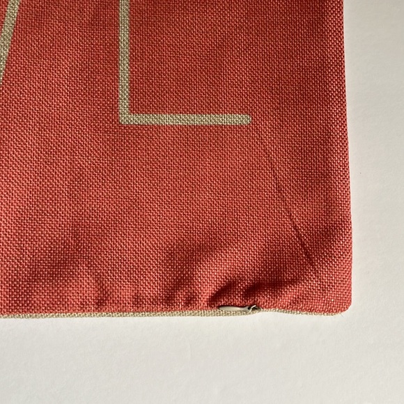 LOVE Square Pillow Cover NWOT - Picture 2 of 6